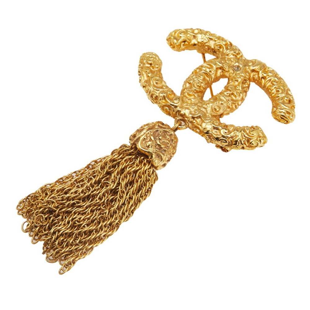 Chanel Cc Logo Brooch Metal #209621C23B